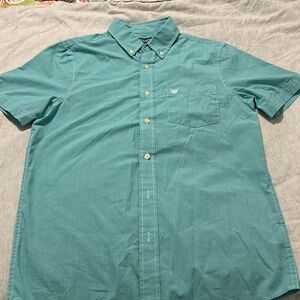 Chaps Short-sleeve Button-down shirt, Small